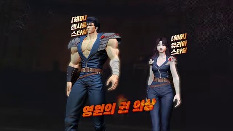 Hokuto no Ken (Ken le Survivant) s'invite dans Aion (Corée du Sud)