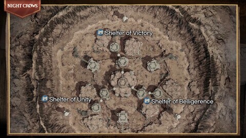 Aperçu des champs de bataille massifs de Night Crows