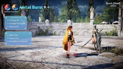 Letanas, la classe d'éveil de Drakania se déploie sur Black Desert Mobile