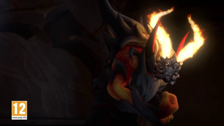 Cinématique en jeu de la mise à jour Fureur incarnée de World of Warcraft: Dragonflight