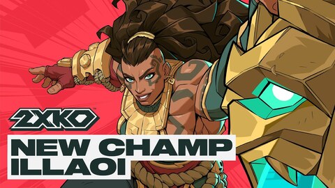 Aperçu du gameplay d'Illaoi, la Prêtresse Kraken du jeu de combat 2XKO de Riot Games