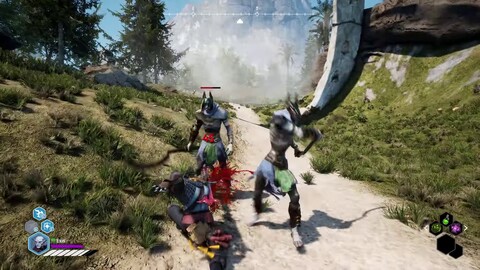 Aperçu du gameplay du jeu en ligne Dragonhold