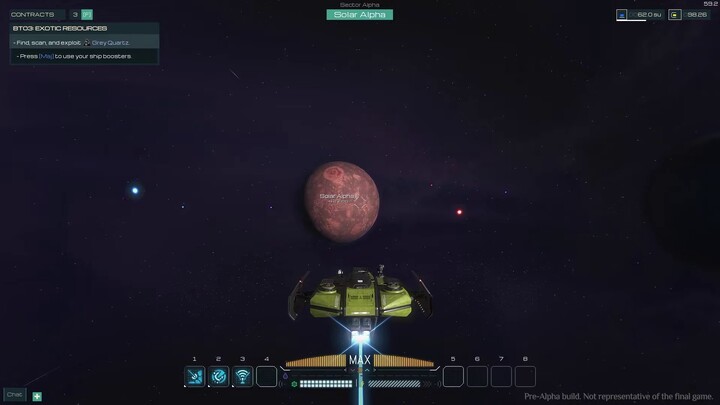 Premier aperçu du gameplay de SpaceCraft
