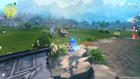 Aperçu du gameplay d'Azur Promilia à l'occasion de la bêta chinoise
