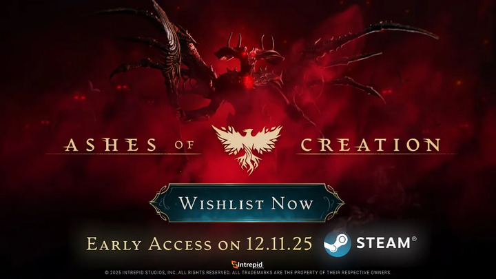 Ashes of Creation en early access sur Steam le 11 décembre