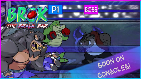 Annonce de la sortie sur consoles de BROK: The Brawl Bar