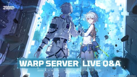 Avec la mise à jour 5.5, Tower of Fantasy annonce ses serveurs "Warp" vers un vrai MMO, sans gacha