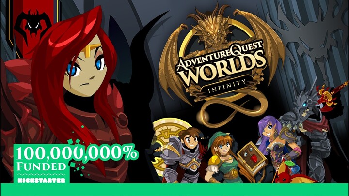 Le MMORPG AdventureQuest Worlds: Infinity récolte plus d'un million avec son Kickstarter