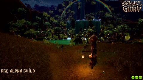 Premier aperçu de l'alpha du MMORPG Battles for Glory