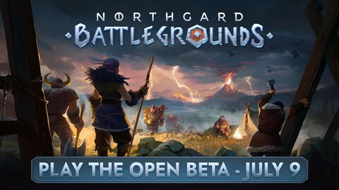 Northgard Battlegrounds sera en bêta ouverte le 9 juillet