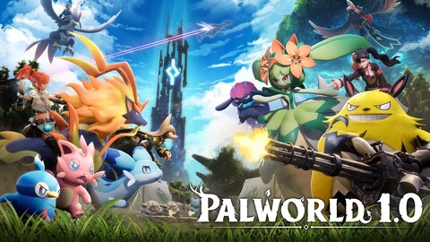Palworld célèbre son passage en version 1.0 avec une nouvelle bande annonce