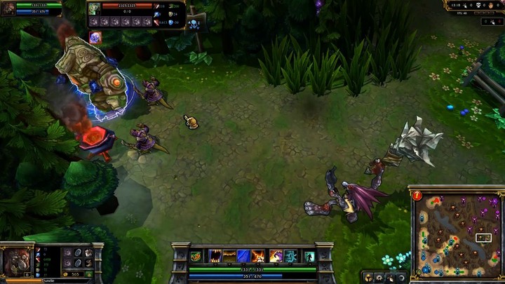 Le gameplay de Trundle, le Troll Maudit