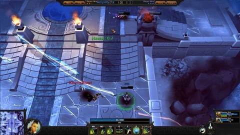 Le gameplay du Nomade de Bloodline Champions