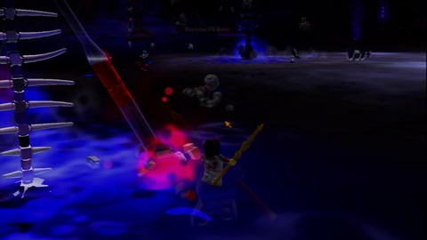 Scènes de combat dans la zone Crux Prime