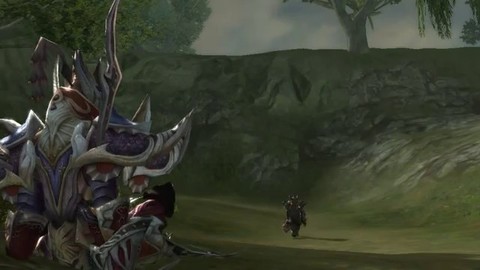 Zoom sur le guerrier de The Heaven of Three Kingdoms