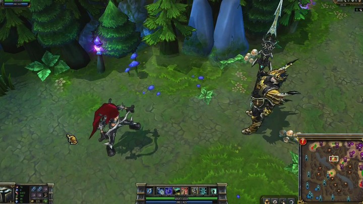 Le gameplay de Jarvan IV, l'exemple demacien