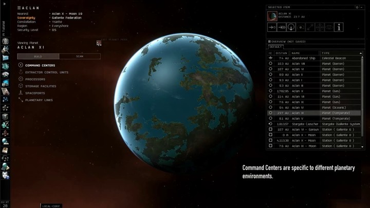 EVE Online - Tutorial : exploitation de planètes 2