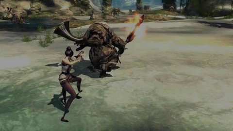 Le gameplay du Kung Fu Master de Blade and Soul