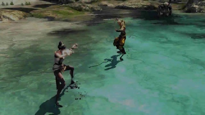 Compétence du Kung-fu Fighter : Renversement et étranglement
