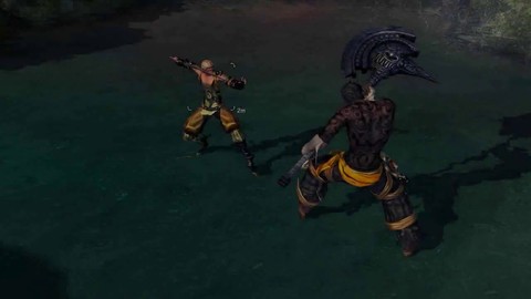 Compétence du Destroyer : Coup de genou