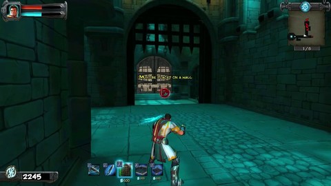 Aperçu des pièges : le mur de flèches