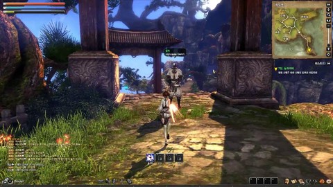 Cinématique d'introduction et tutorial de Blade and Soul (deuxième partie)