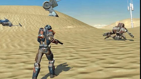 Tir aligné du Chasseur de Primes - test sonore n°1