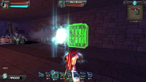 Les pièges d'Orcs Must Die : le mur de lames