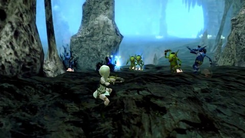 Le gameplay de l'archère de Dragon Nest