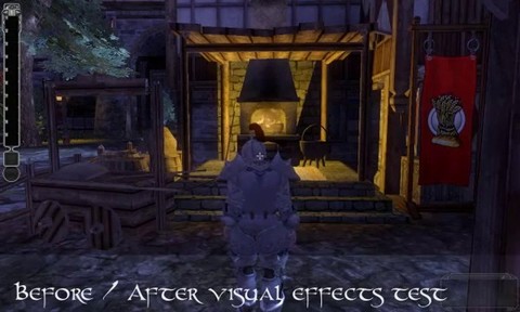 Refonte graphique de Darkfall (avant / après)