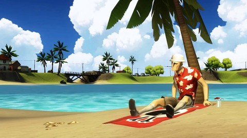 La carte de Wake Island de Battlefield Heroes