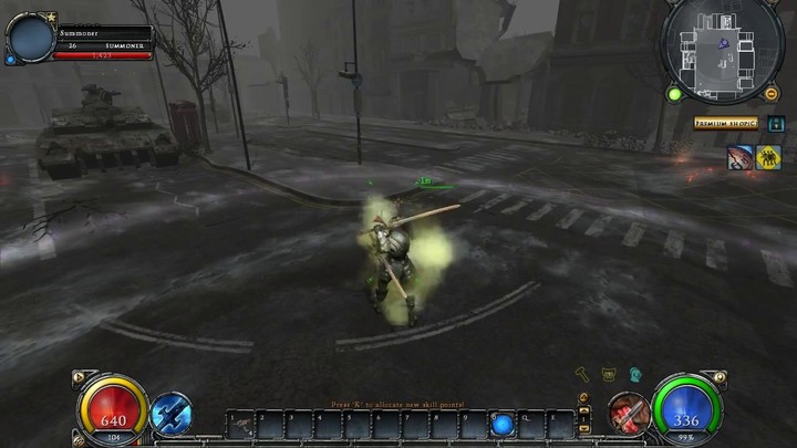 Le gameplay du Blademaster d'HellGate