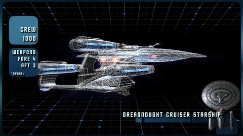 Le vaisseau Galaxy Dreadnought