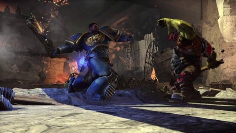 Publicité "Je suis un Space Marine" de Warhammer 40000 Space Marine