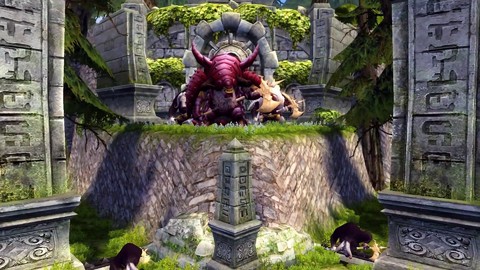 Aperçu de « Minotaur Nest », donjon de raid de Dragon Nest