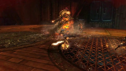 Affrontement contre le boss Gurgurbong de Blade and Soul