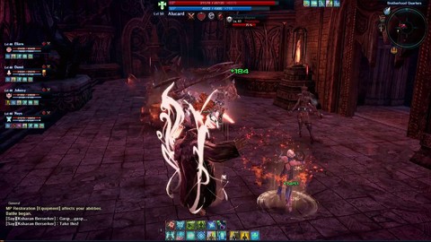 Aperçu du « Laboratoire de recherches nécromantiques » de Tera Online