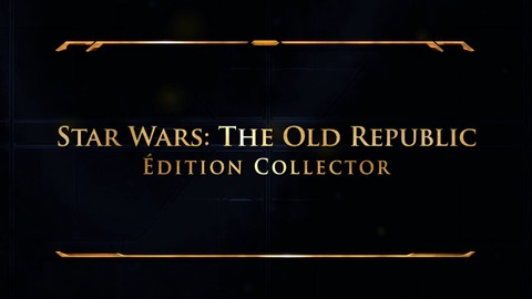 Présentation de l'édition collector de SWTOR