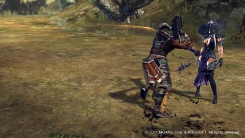 Le gameplay du guerrier de Yulgang 2