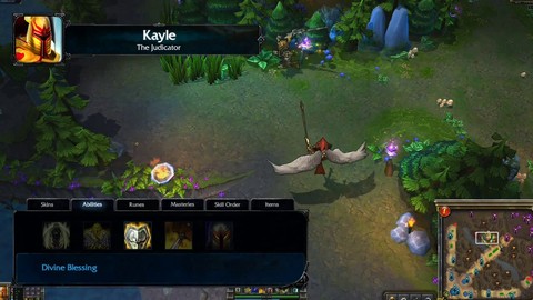 Le gameplay de Kayle, la justicière