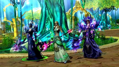 Zoom sur le mage de War of the Immortals