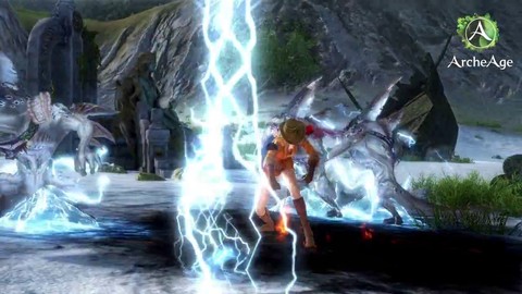 Compétences de combats d'ArcheAge : Magie élémentaire