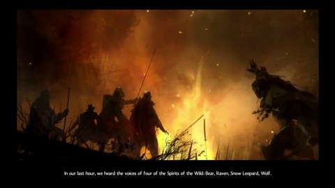 Cinématique d'introduction du peuple Norn de Guild Wars 2