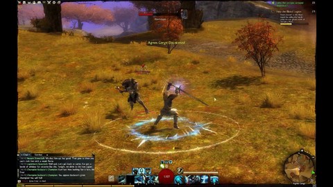 Gardien niv. 30 en zone de départ Charr - Partie 1/2