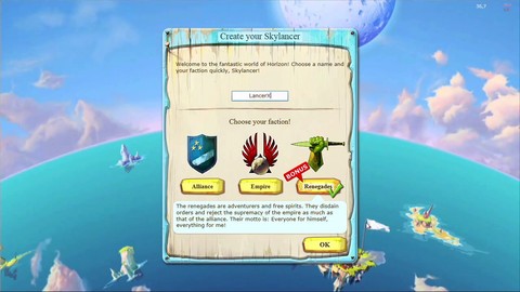 Making of #2 : les factions du Web MMO Skylancer