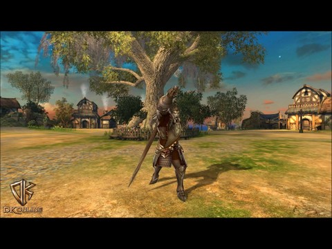 Aperçu de l'emote /assaut de DK Online