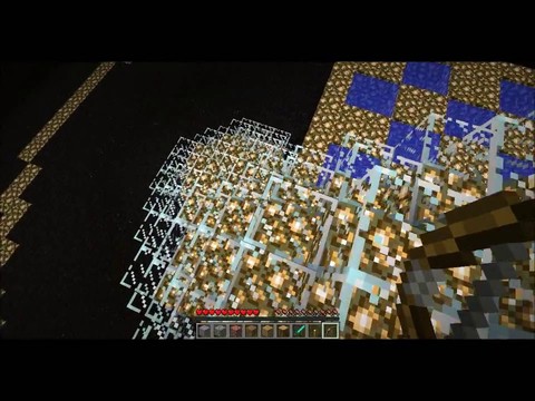 Test d'une map Minecraft: The Dropper