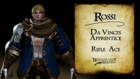 Zoom sur Rossi, l'apprenti du MOBA Renaissance Heroes