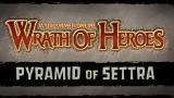 Aperçu de la carte "Pyramid of Settra" du MOBA Wrath of Heroes
