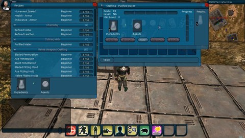 L'artisanat dans The Repopulation